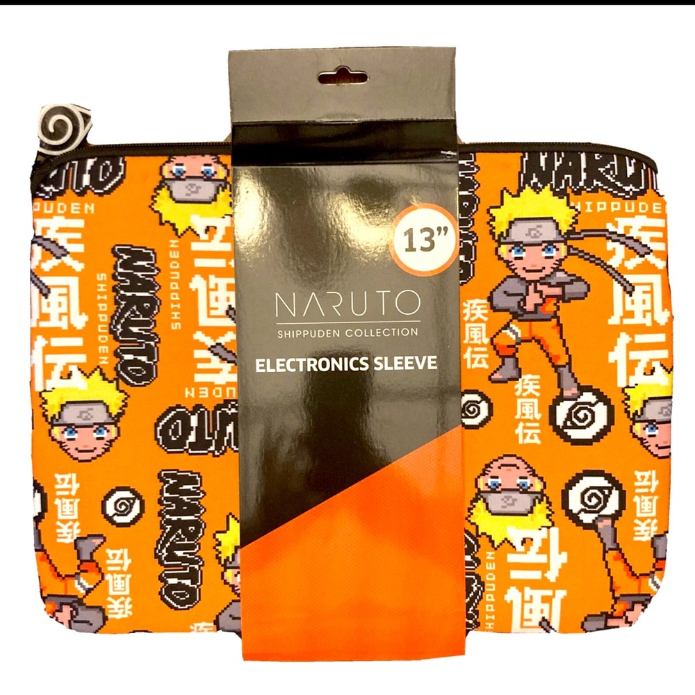New 13” TABLET SLEEVE CASE LAPTOP CARRIER NARUTO EDITION